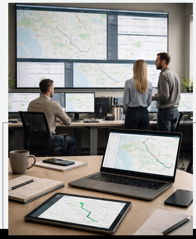 Трекинг грузов и Fleet Management, мониторинг автопарка в Владивостоке