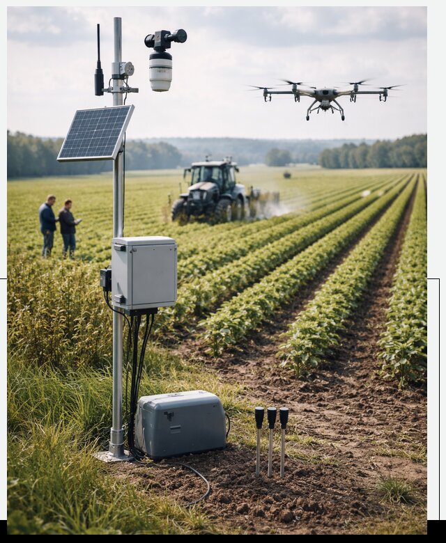 Разработка IoT мониторинга полей в Владивостоке от 8641 р. | АвикейВлд